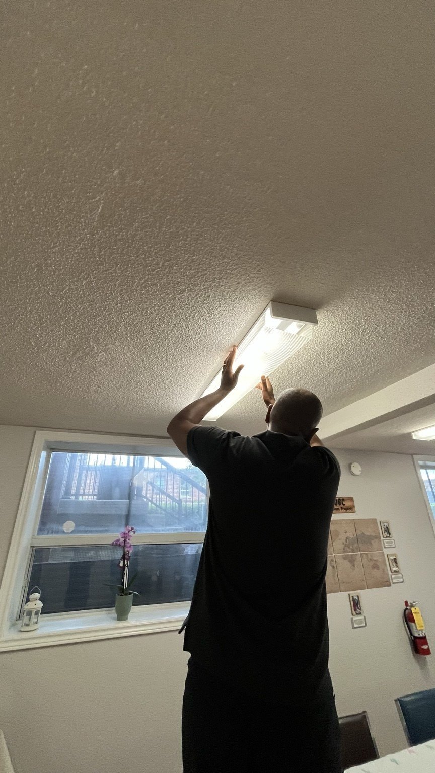 Light Fixture Replacement — installation