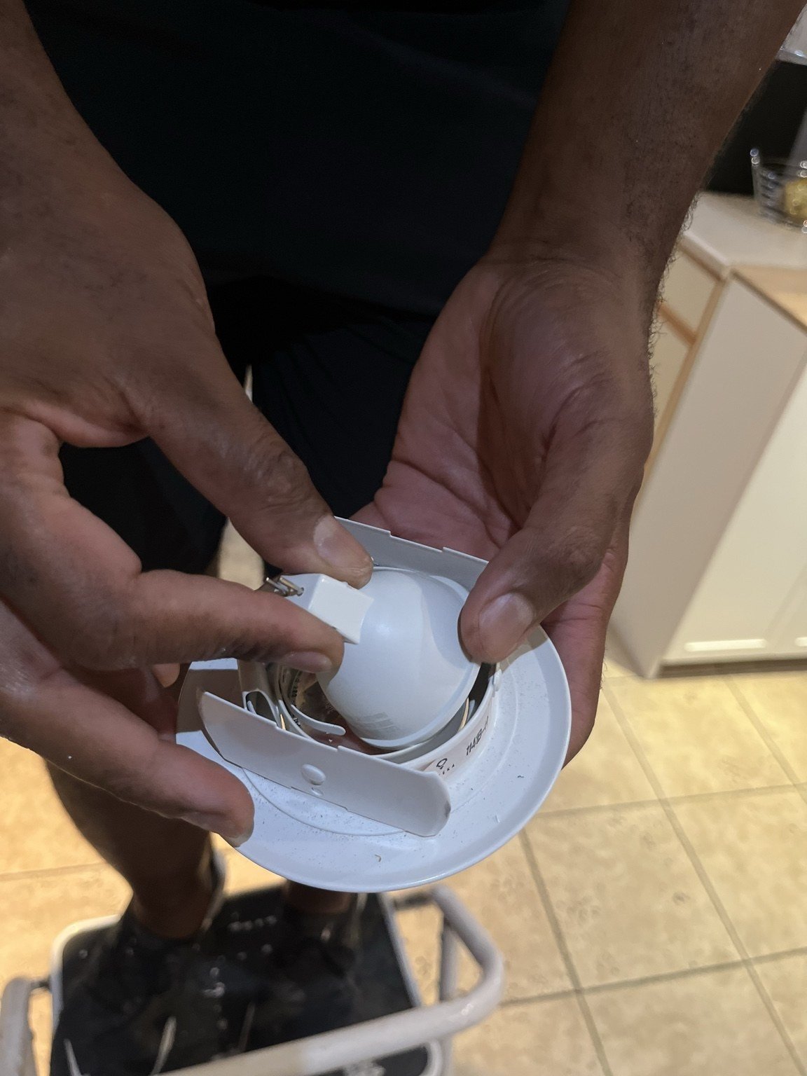 Light Fixture Replacement — detail