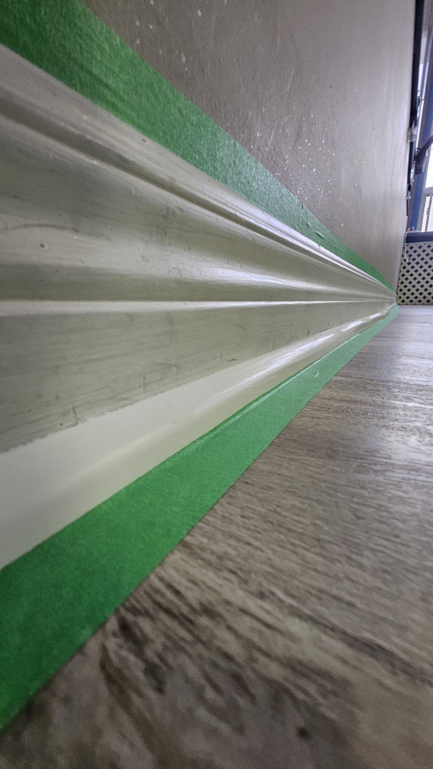 Baseboard / Trim Refresh — detail